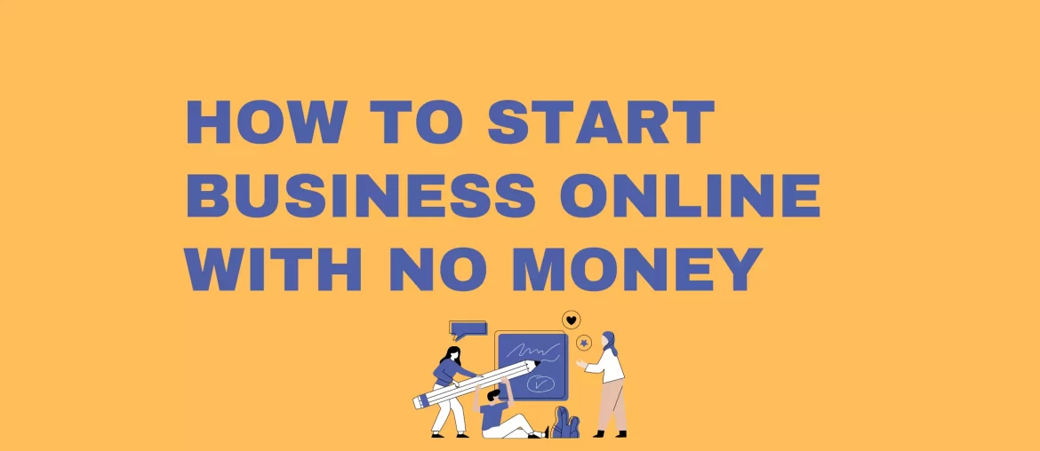 start online business with no money