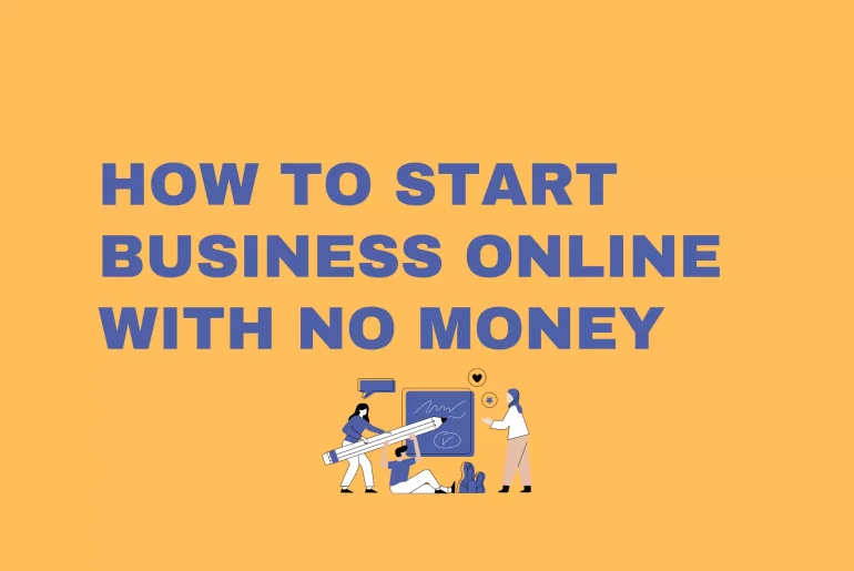 start online business with no money