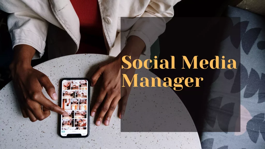 Online Business. Social Media Manager