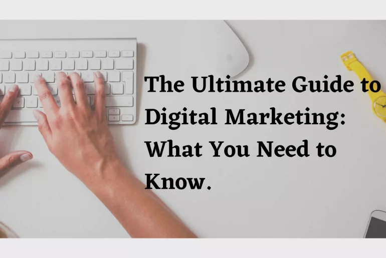 ultimate guide to digital marekting