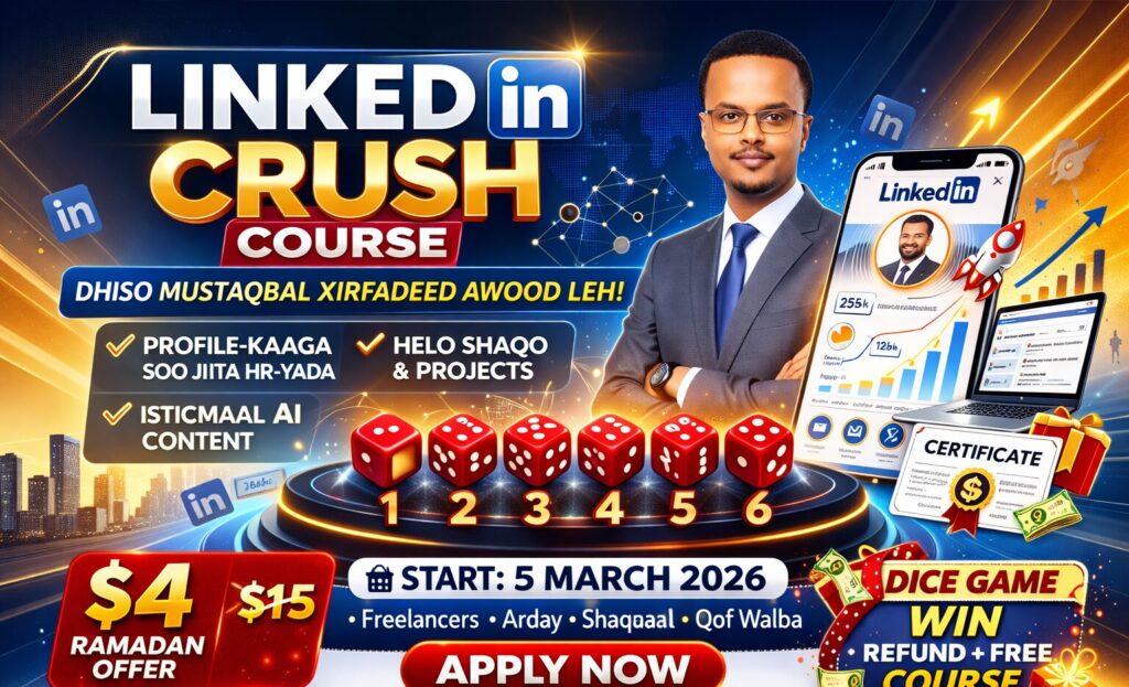 LinkedIn Crush Course Somalia